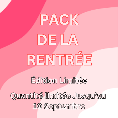 Pack De La Rentrée - *Livraison Offerte*