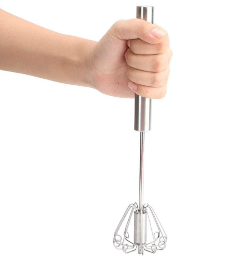 Fouet de cuisine en acier inoxydable